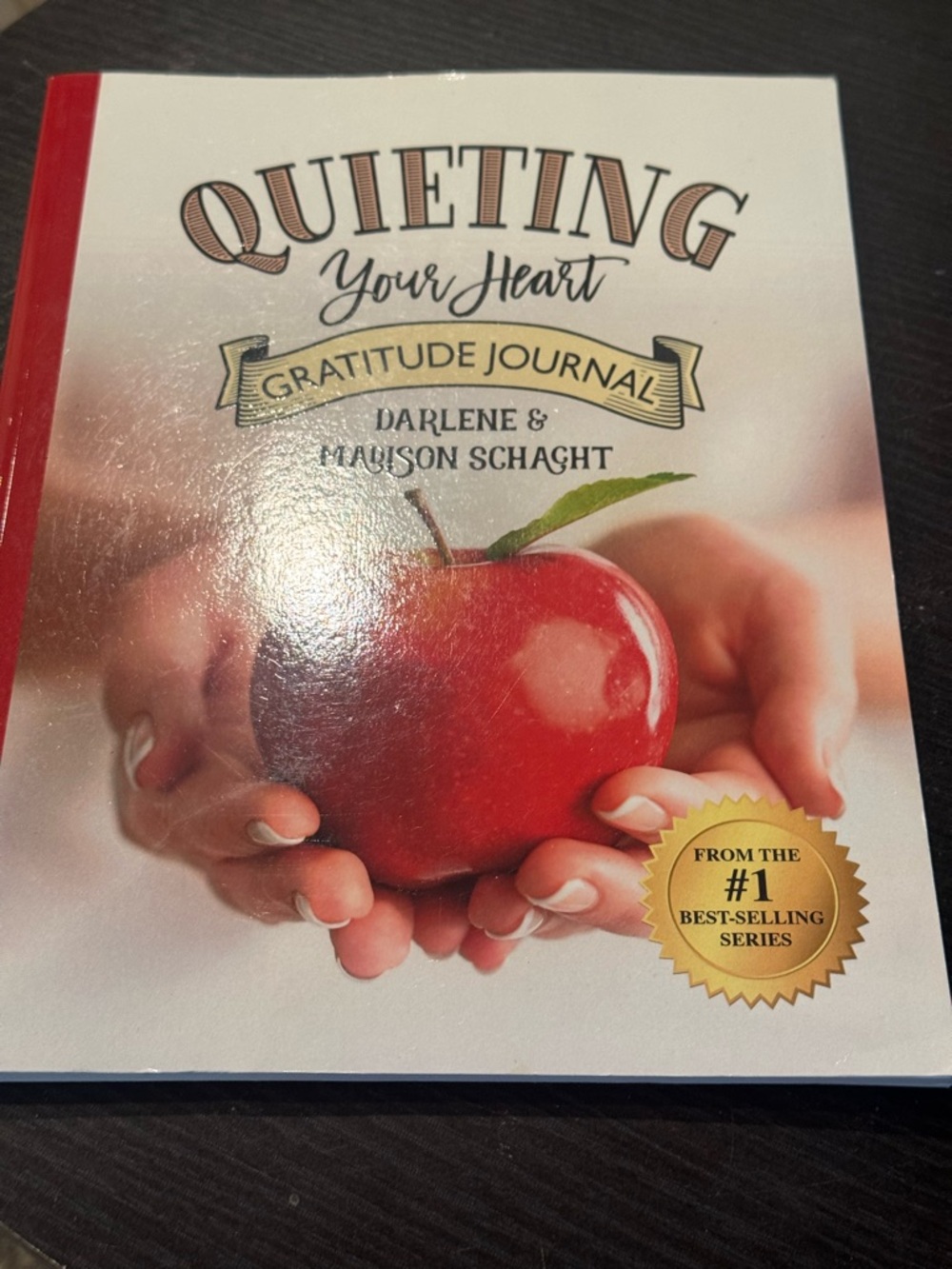 Quieting Your Heart Gratitude Journal by Darlene & Malyson Schacht - Red